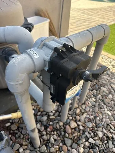 Pool valve actuator repair